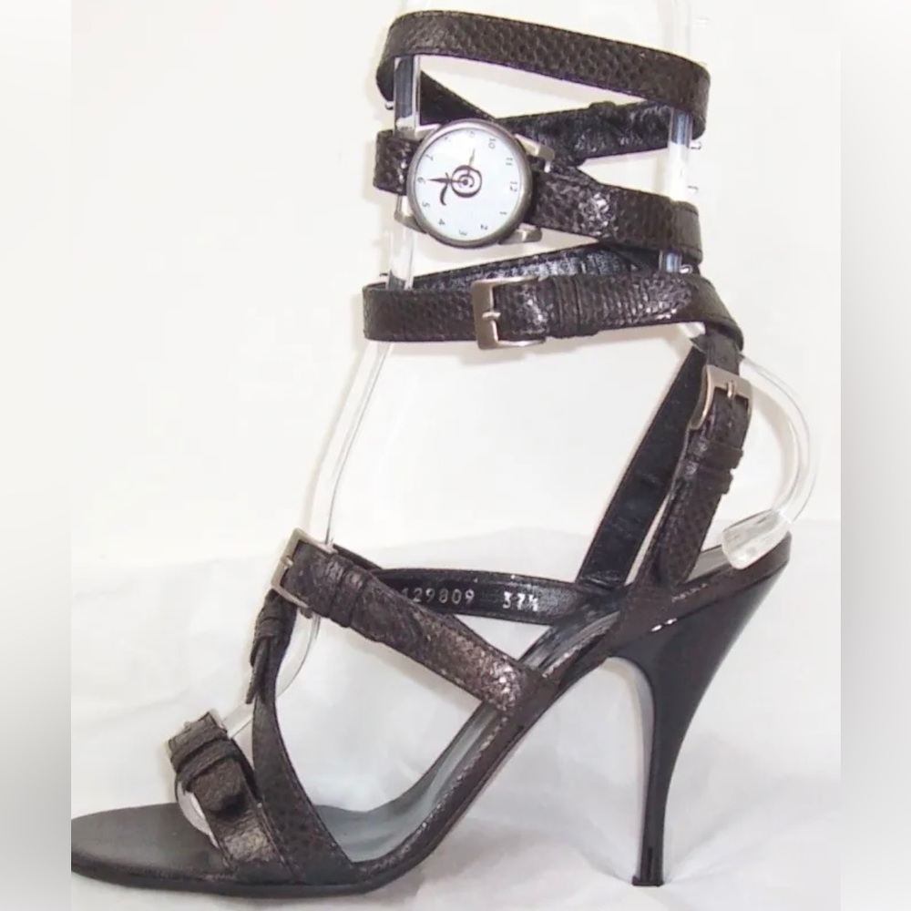 Ultra-rare Alexander McQueen high-heel sandals